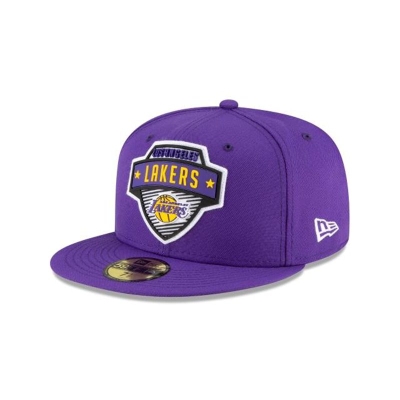 Sapca New Era Los Angeles Lakers NBA Tip Off Edition 59FIFTY Fitted - Violet